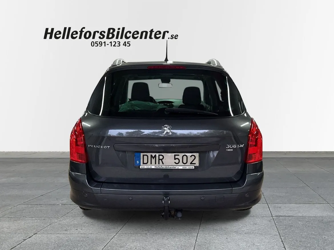 Peugeot 308 SW Peugot 308SW 1,6D 114hk Automat Glastak DRAG Vinterhjul NY Kamrem, bild 4 av 12