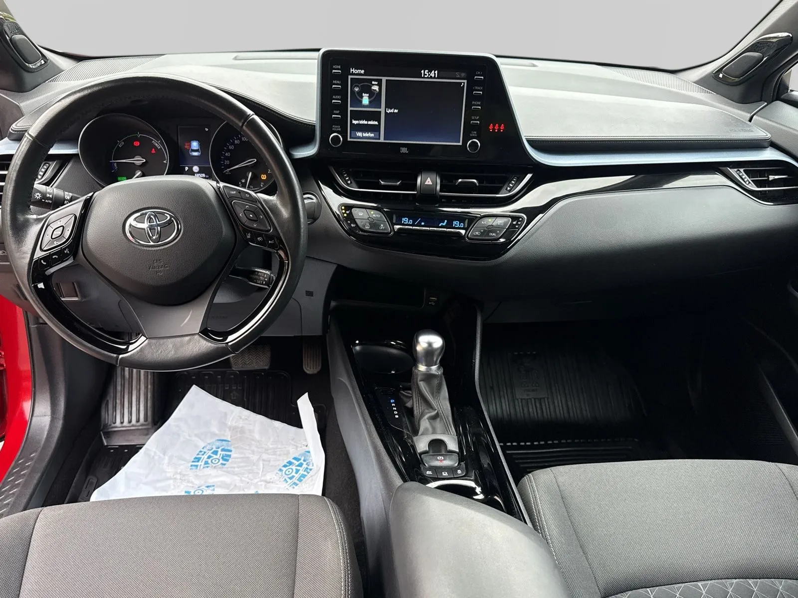 Toyota C-HR Hybrid CHR 1,8 X-edt Teknik JBL Carplay Vhjul Psensorer Bi-Led BSM, bild 8 av 12