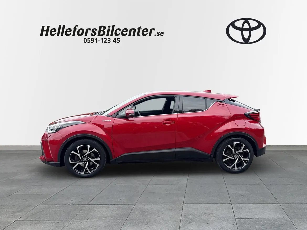 Toyota C-HR Hybrid CHR 1,8 X-edt Teknik JBL Carplay Vhjul Psensorer Bi-Led BSM, bild 3 av 12