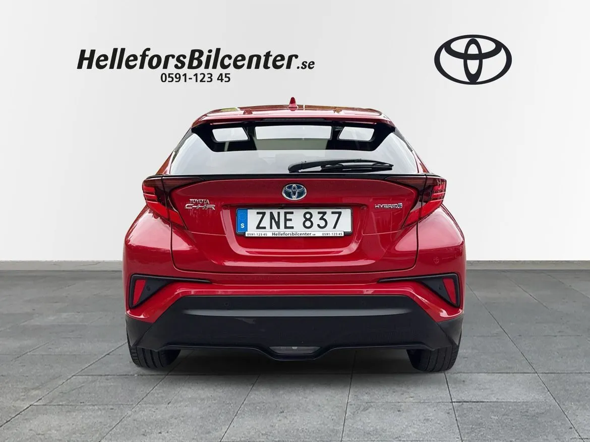 Toyota C-HR Hybrid CHR 1,8 X-edt Teknik JBL Carplay Vhjul Psensorer Bi-Led BSM, bild 4 av 12