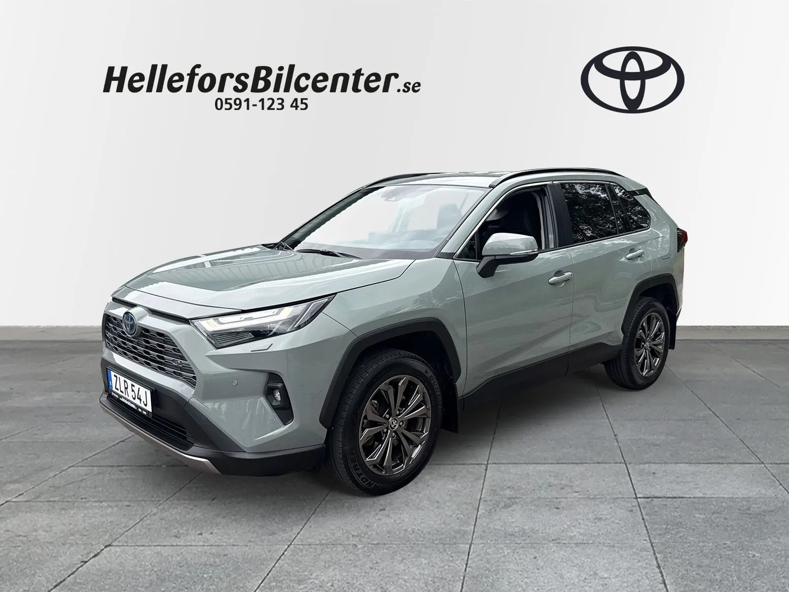 Toyota RAV4 Hybrid AWD-i 222hk Executiv Vinterhjul Carplay Skinn, bild 1 av 12