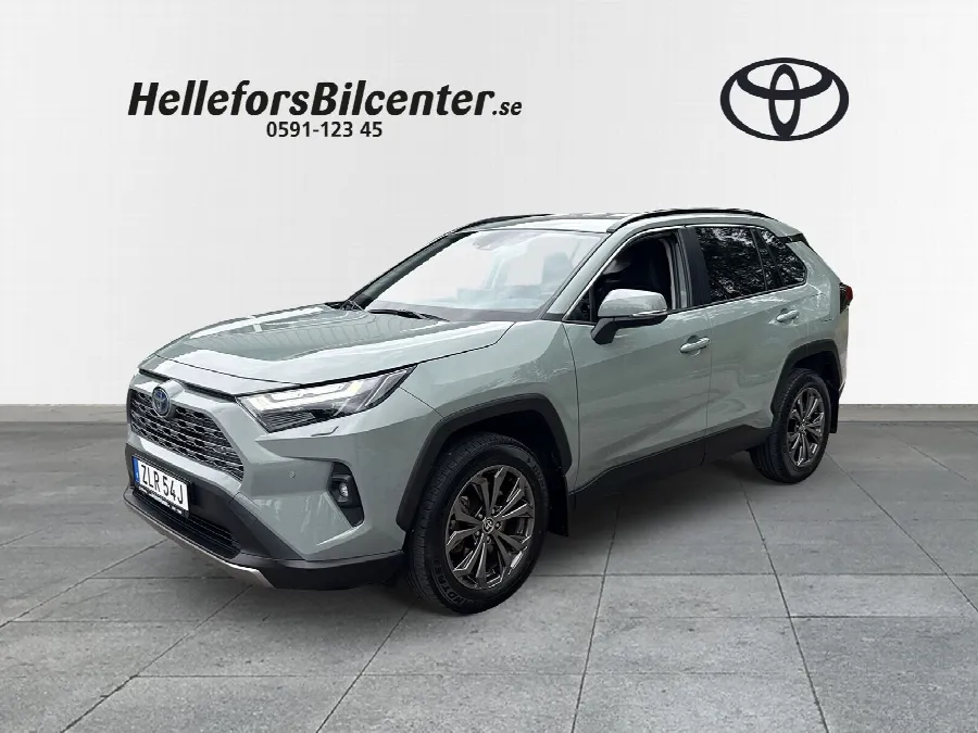Toyota RAV4 Hybrid AWD-i 222hk Executiv Vinterhjul Carplay Skinn, bild 1 av 12