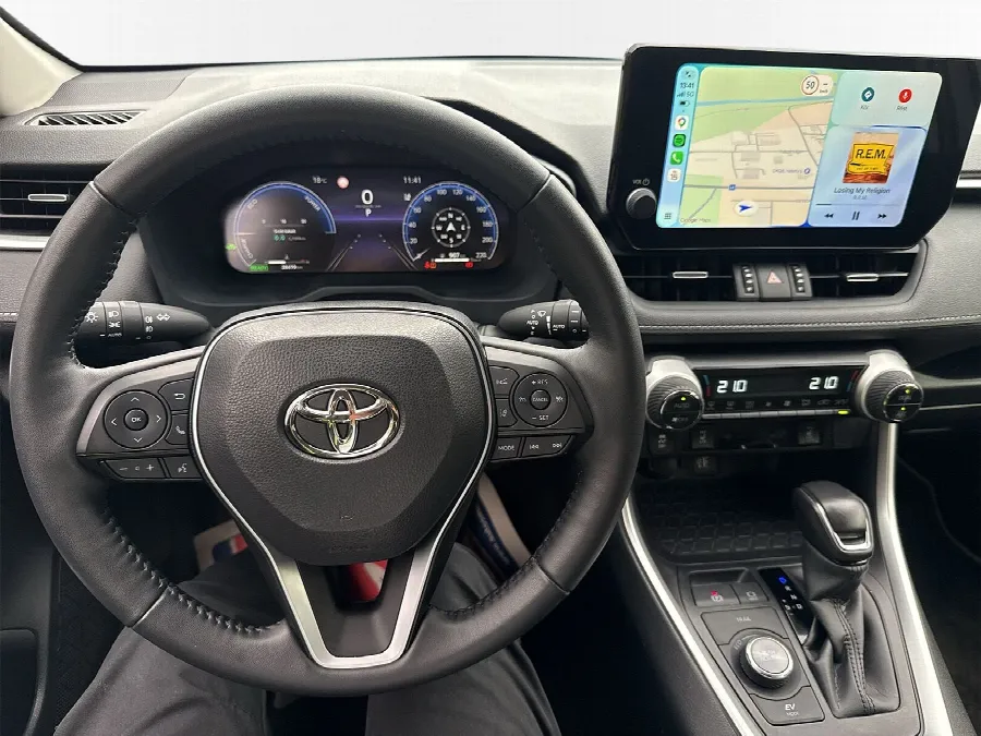 Toyota RAV4 Hybrid AWD-i 222hk Executiv Vinterhjul Carplay Skinn, bild 9 av 12