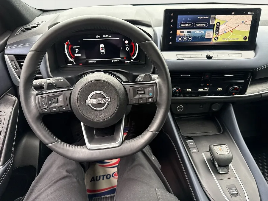 Nissan Qashqai MHEV AUT 360-kamera RattV HUD Carplay Vhjul, bild 9 av 12