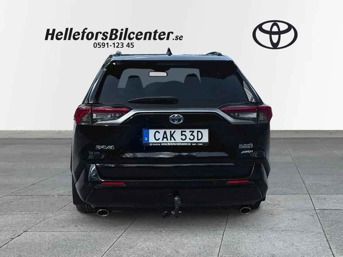 Toyota RAV4 Laddhybrid 306hk AWD-i Drag Motorv Ledramp Carplay Vhjul, bild 4 av 12