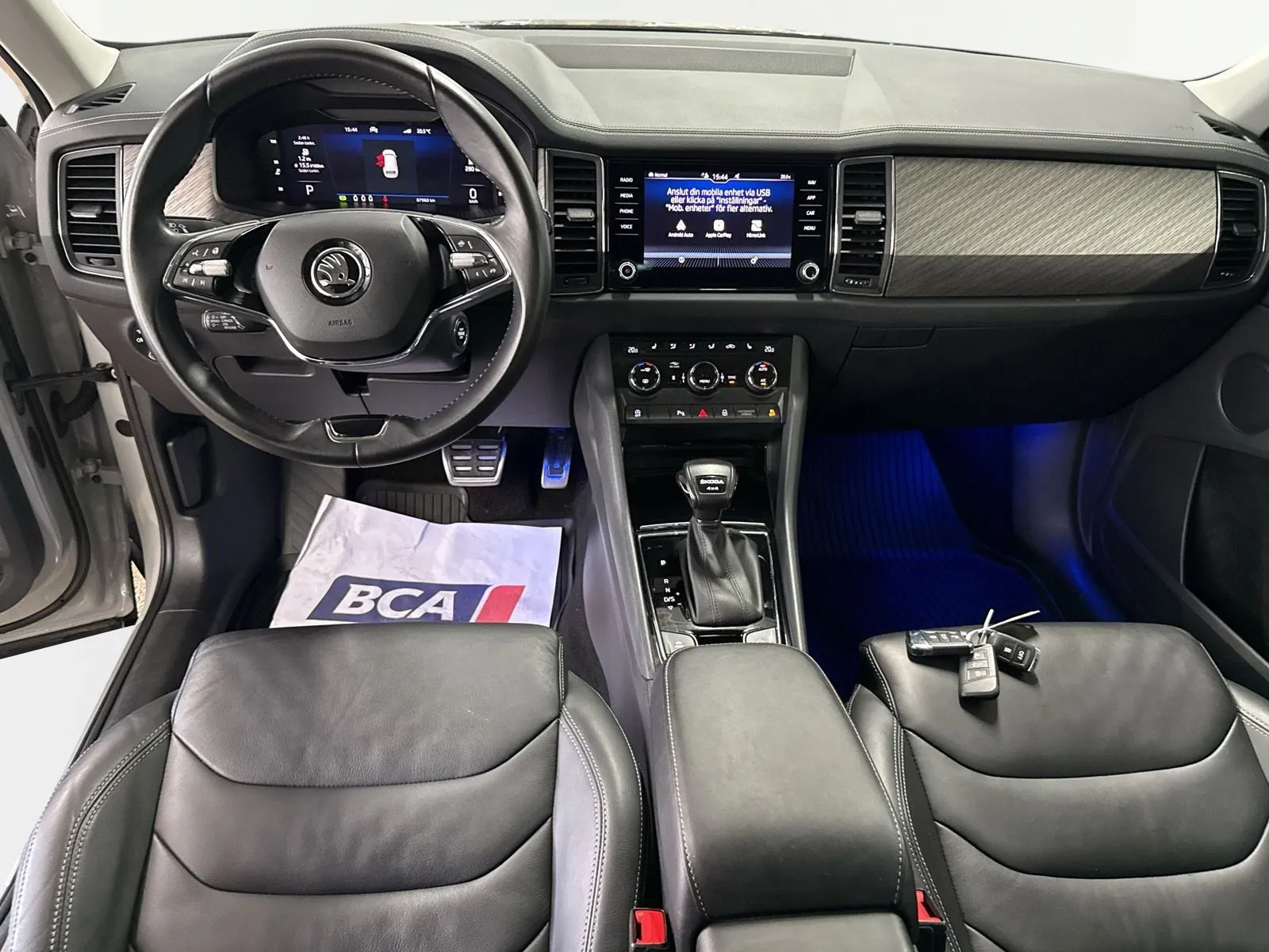 Škoda Kodiaq Skoda 4x4 Aut Style Skinn Drag Värmare, bild 8 av 12