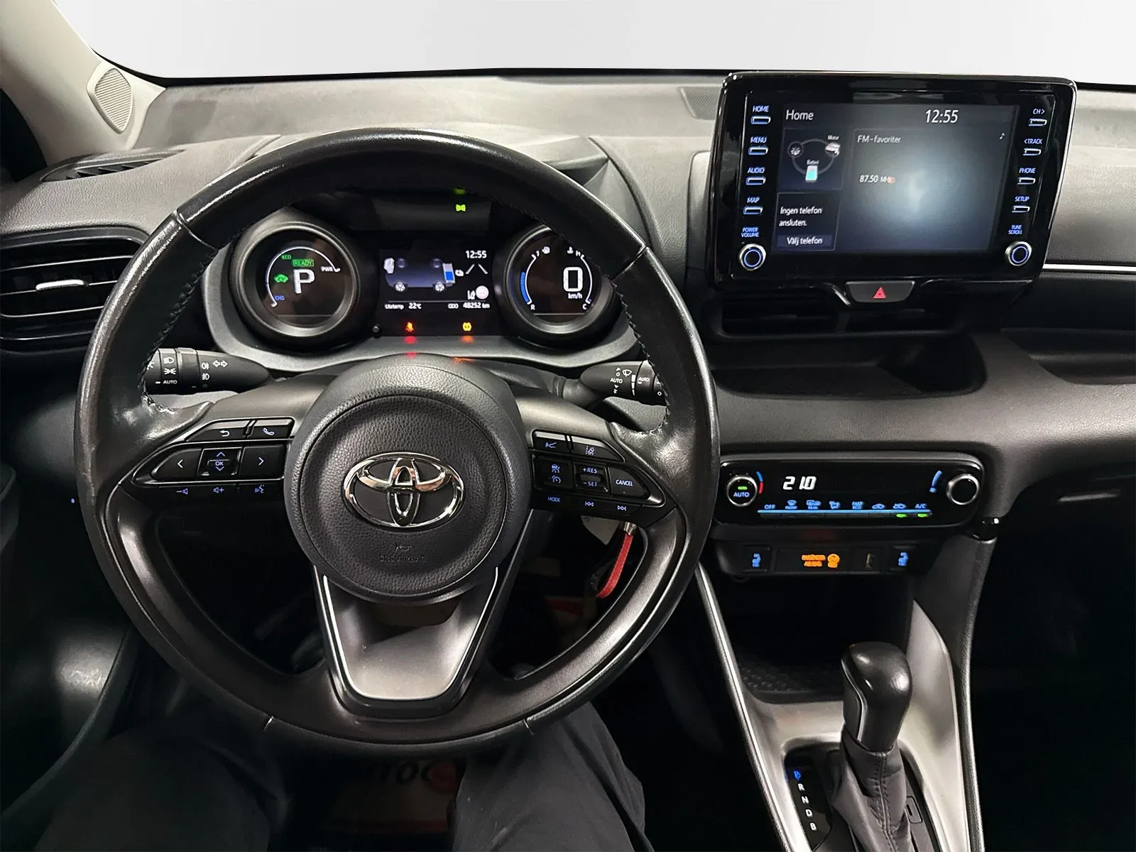 Toyota Yaris Hybrid Active Plus Motorv Vhjul Vhjul Carplay Rattv, bild 9 av 12