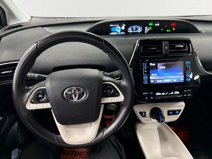 Toyota Prius Hybrid DRAG Motorv Vhjul HUD BSM, bild 9 av 12