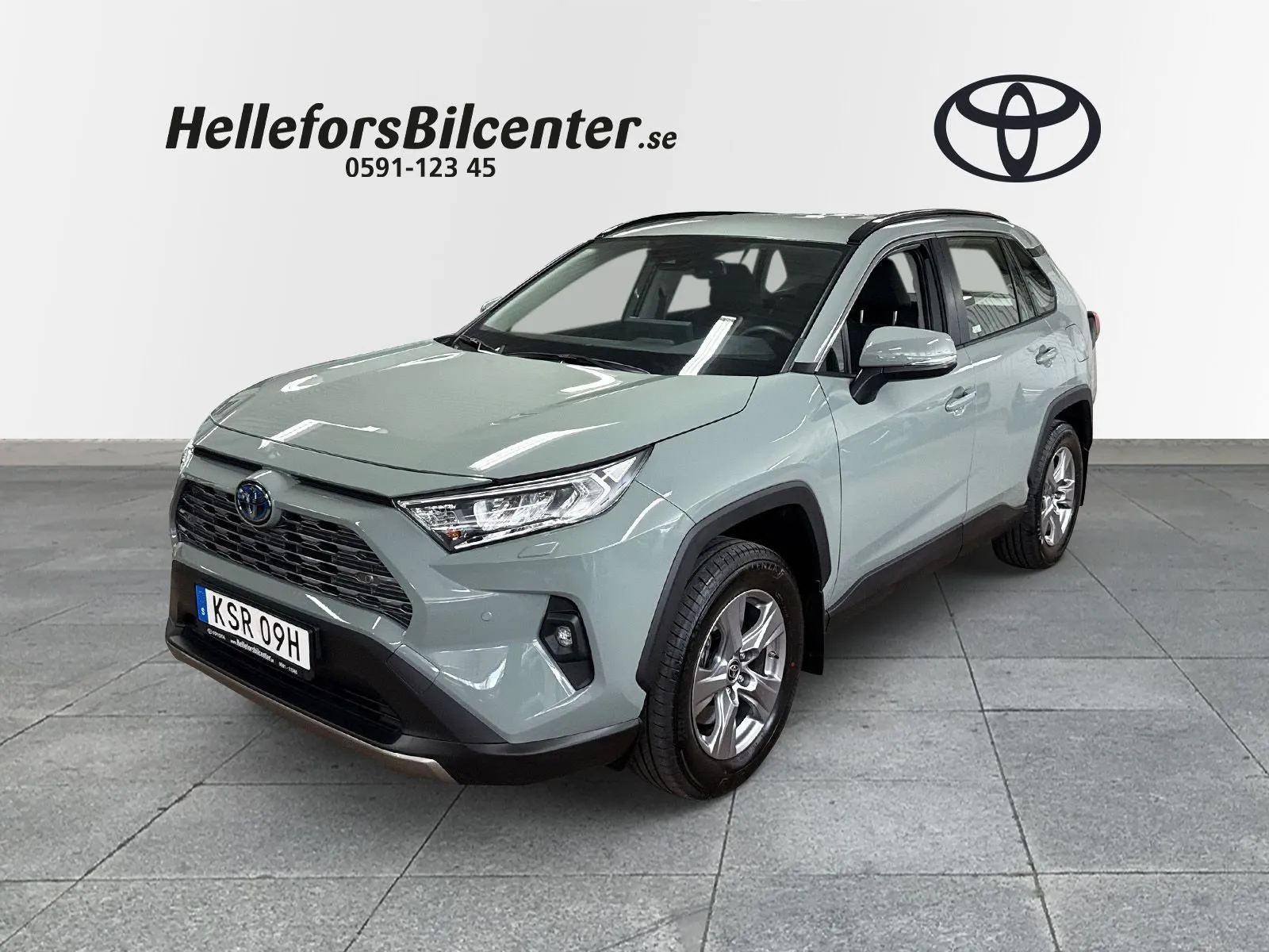 Toyota RAV4 Hybrid AWD-i 222hk Active Komfort Värmare med app Carplay Android au, bild 1 av 12