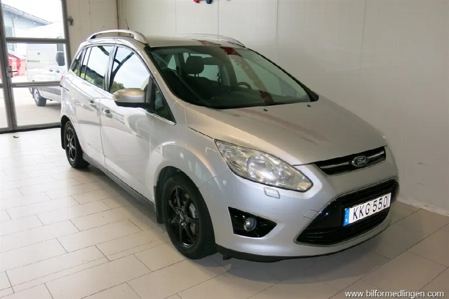 Ford Grand C-Max 2.0 TDCi 115hk Aut. 7 sits V-Hjul, bild 4 av 12