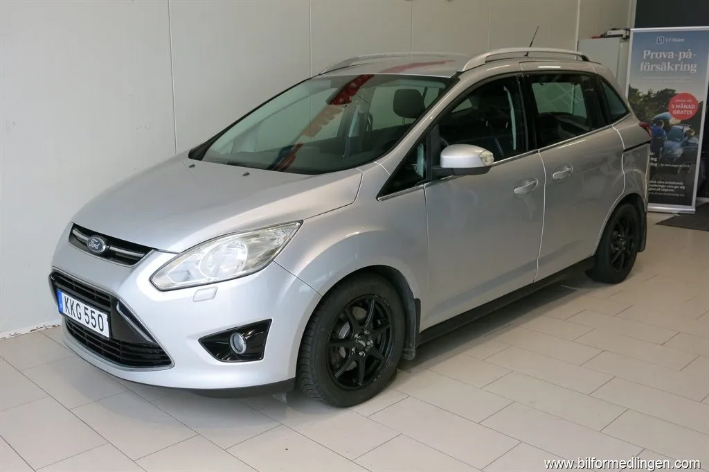 Ford Grand C-Max 2.0 TDCi 115hk Aut. 7 sits V-Hjul, bild 3 av 12
