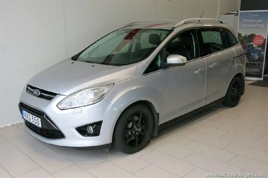 Ford Grand C-Max 2.0 TDCi 115hk Aut. 7 sits V-Hjul, bild 3 av 12