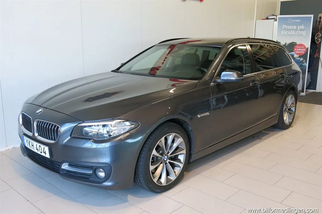BMW 520 d xDrive 190hk Skinn Navi V-Hjul, bild 3 av 12