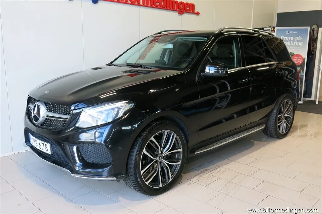 Mercedes-Benz GLE 250 d 4M 204hk Aut. AMG Line Drag V-Hjul Navi, bild 3 av 12