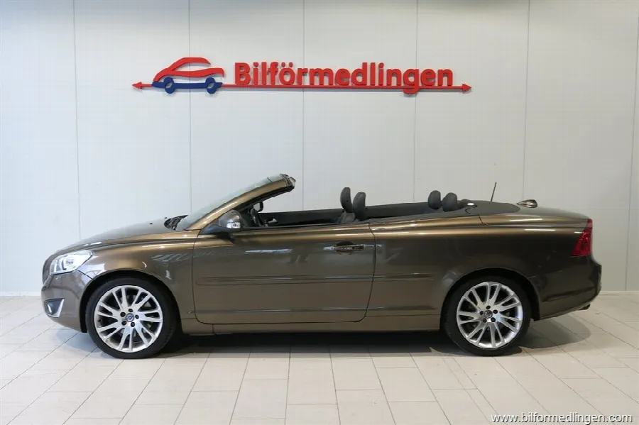 Volvo C70 CC D3 150hk Aut Summum Navi Skinn, bild 1 av 12
