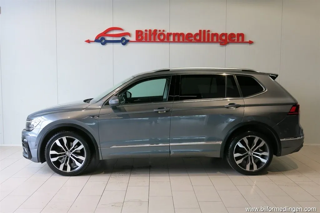 Volkswagen Tiguan Allspace 2.0 TDI 4M 190hk DSG R Line Drag V-Hjul 1 Ägare, bild 1 av 12
