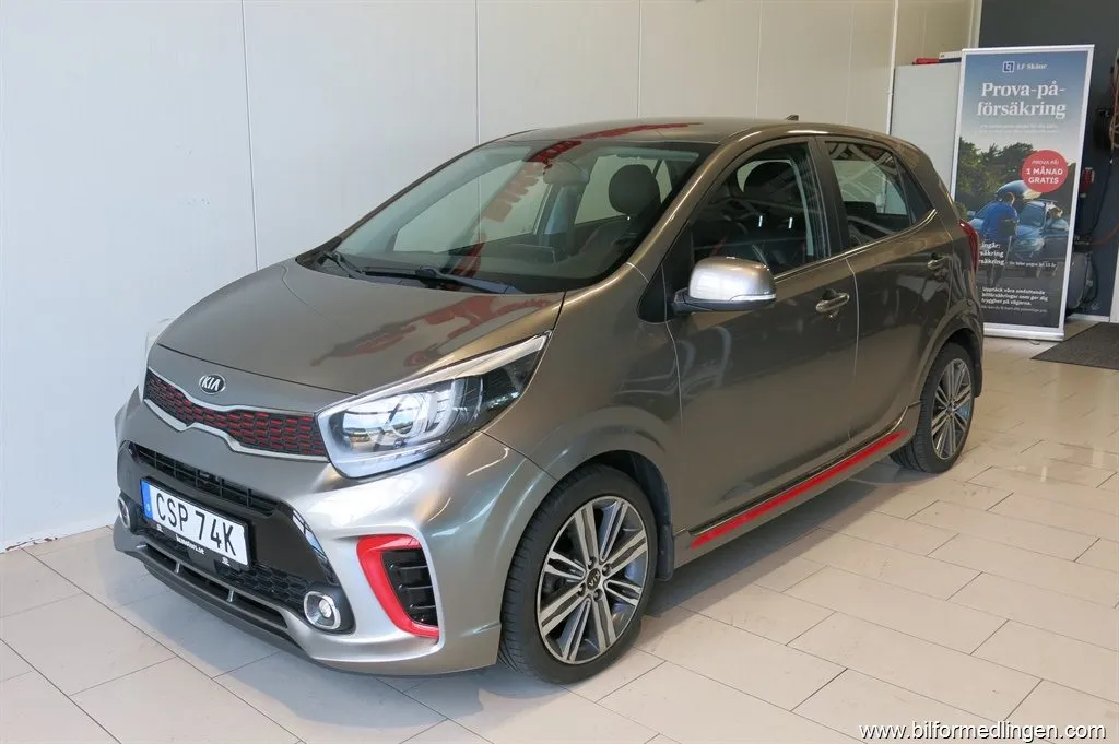 Kia Picanto 1.0 T-GDI 100hk GT Line V-Hjul AC, bild 4 av 12