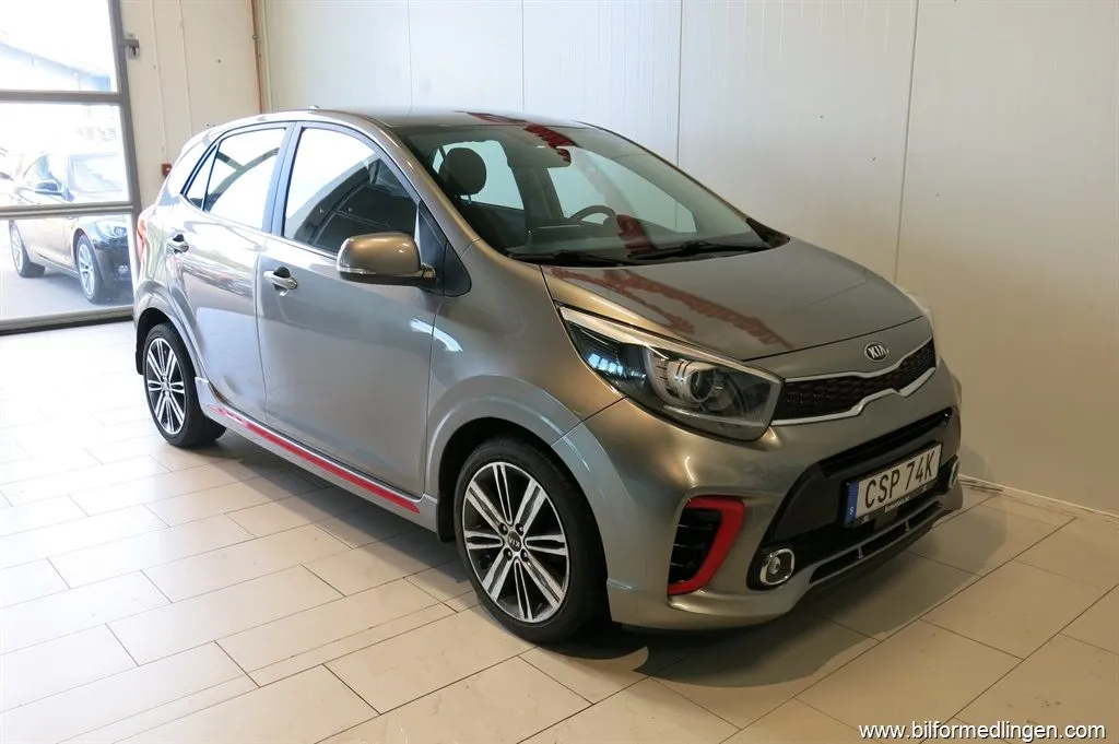 Kia Picanto 1.0 T-GDI 100hk GT Line V-Hjul AC, bild 3 av 12
