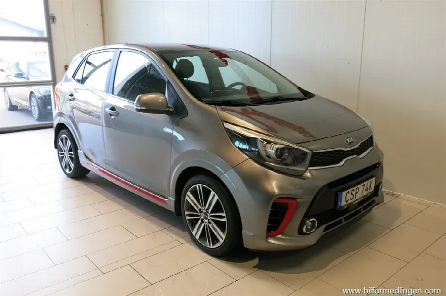 Kia Picanto 1.0 T-GDI 100hk GT Line V-Hjul AC, bild 3 av 12