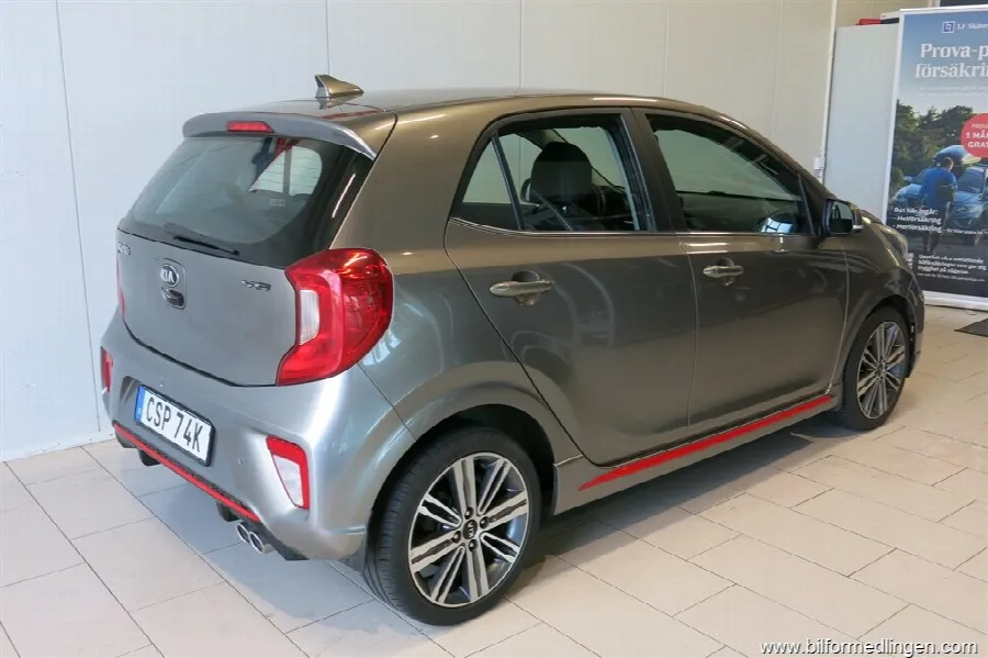 Kia Picanto 1.0 T-GDI 100hk GT Line V-Hjul AC, bild 6 av 12