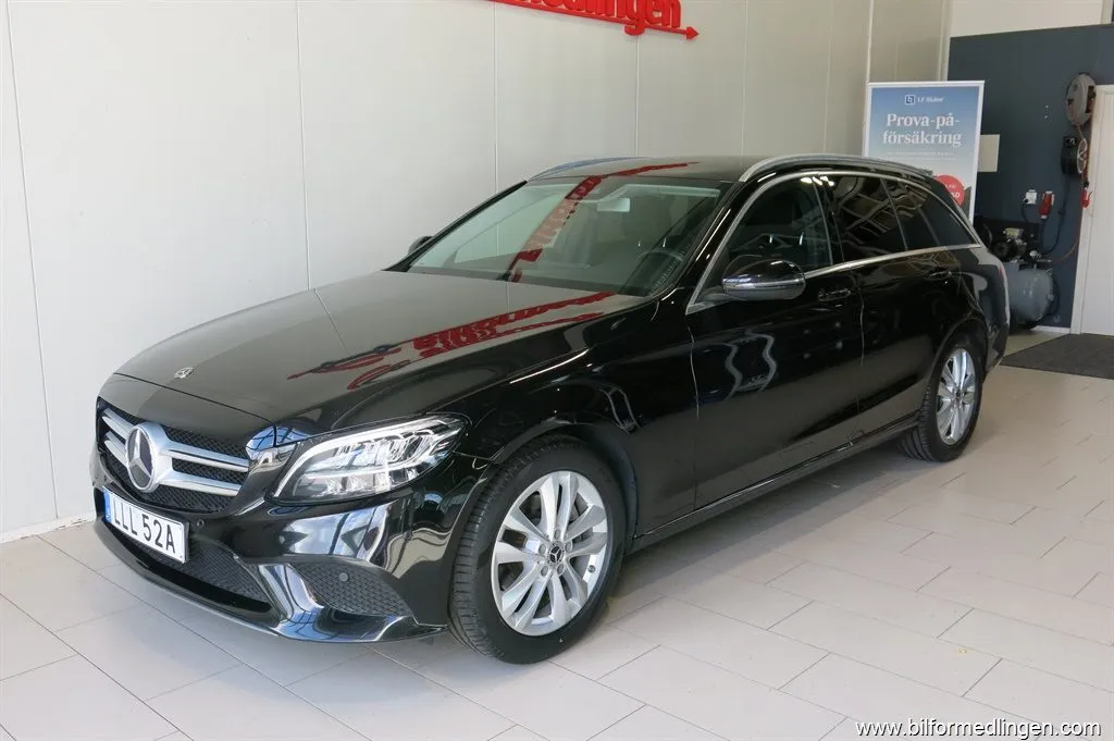 Mercedes-Benz C 200 T d 160hk Avantgarde Aut. Drag V-Hjul Navi, bild 3 av 12