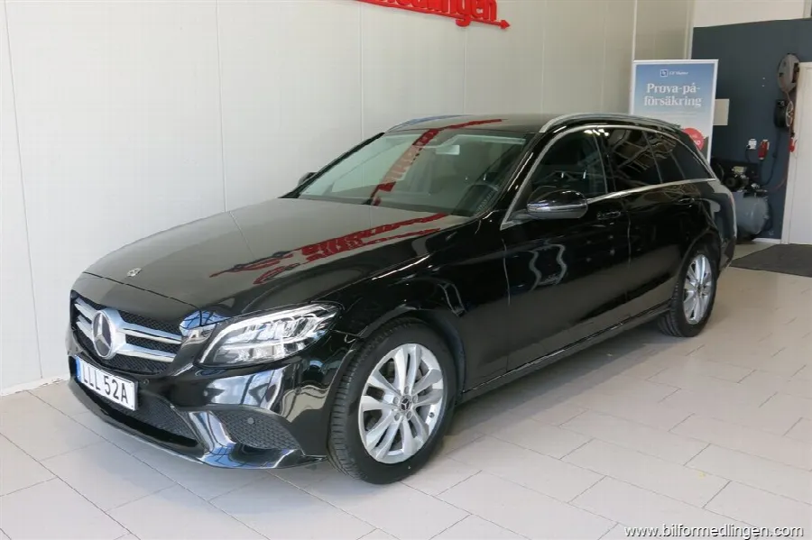 Mercedes-Benz C 200 T d 160hk Avantgarde Aut. Drag V-Hjul Navi, bild 3 av 12