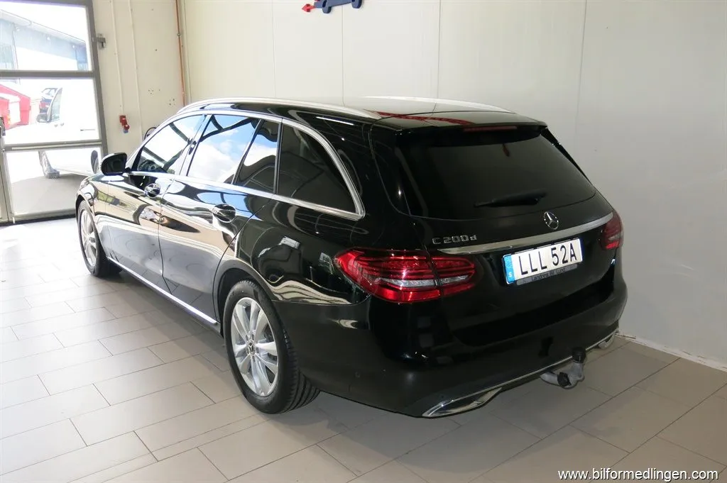 Mercedes-Benz C 200 T d 160hk Avantgarde Aut. Drag V-Hjul Navi, bild 5 av 12
