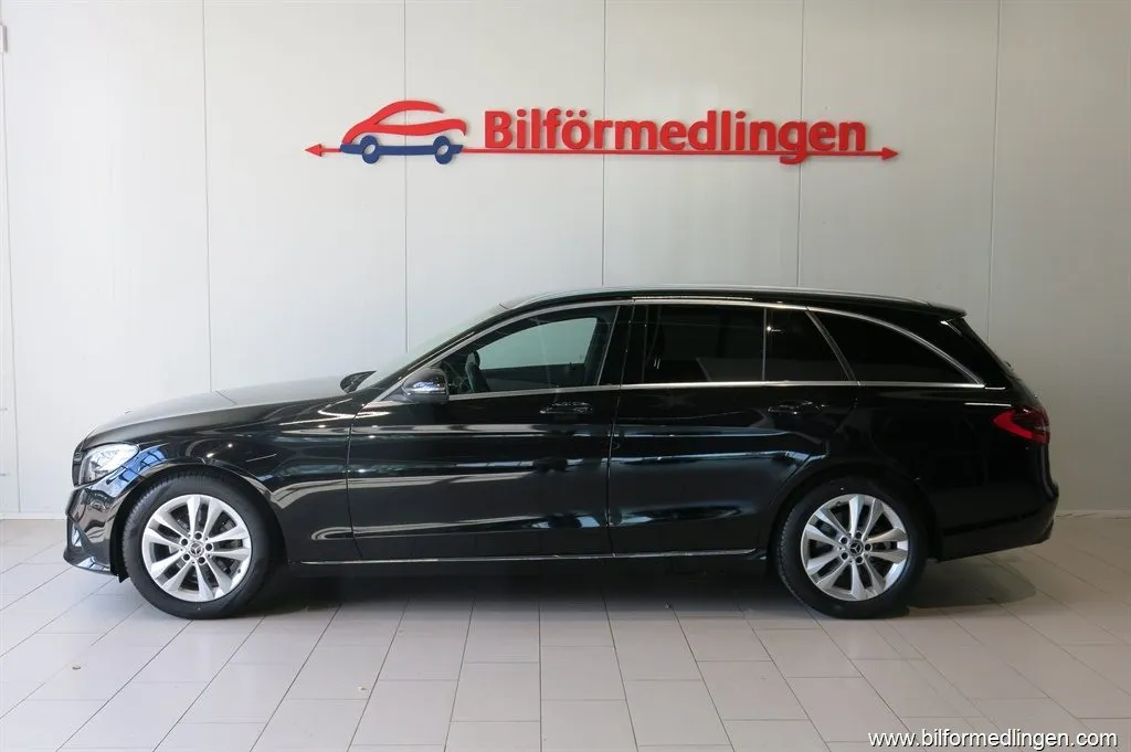 Mercedes-Benz C 200 T d 160hk Avantgarde Aut. Drag V-Hjul Navi, bild 1 av 12