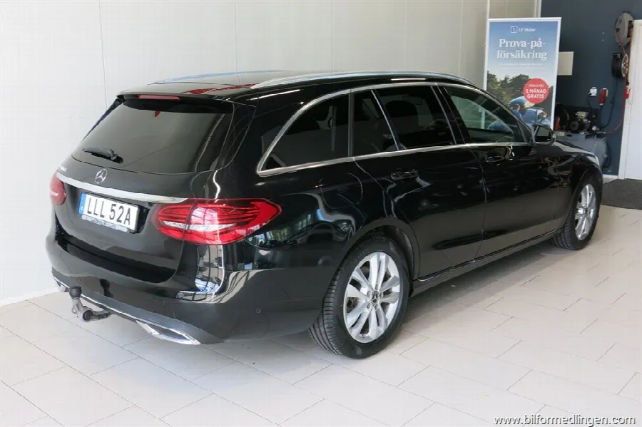 Mercedes-Benz C 200 T d 160hk Avantgarde Aut. Drag V-Hjul Navi, bild 6 av 12