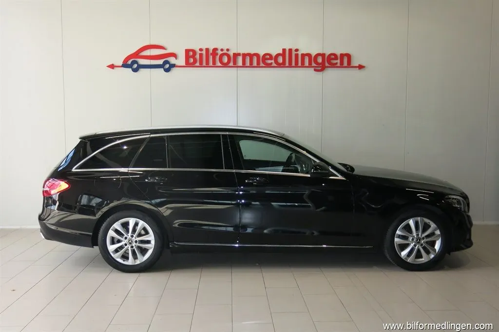 Mercedes-Benz C 200 T d 160hk Avantgarde Aut. Drag V-Hjul Navi, bild 2 av 12
