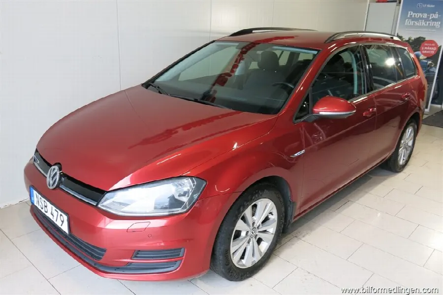Volkswagen Golf 1.4 TGI BlueMotion Variant 110hk, bild 4 av 12