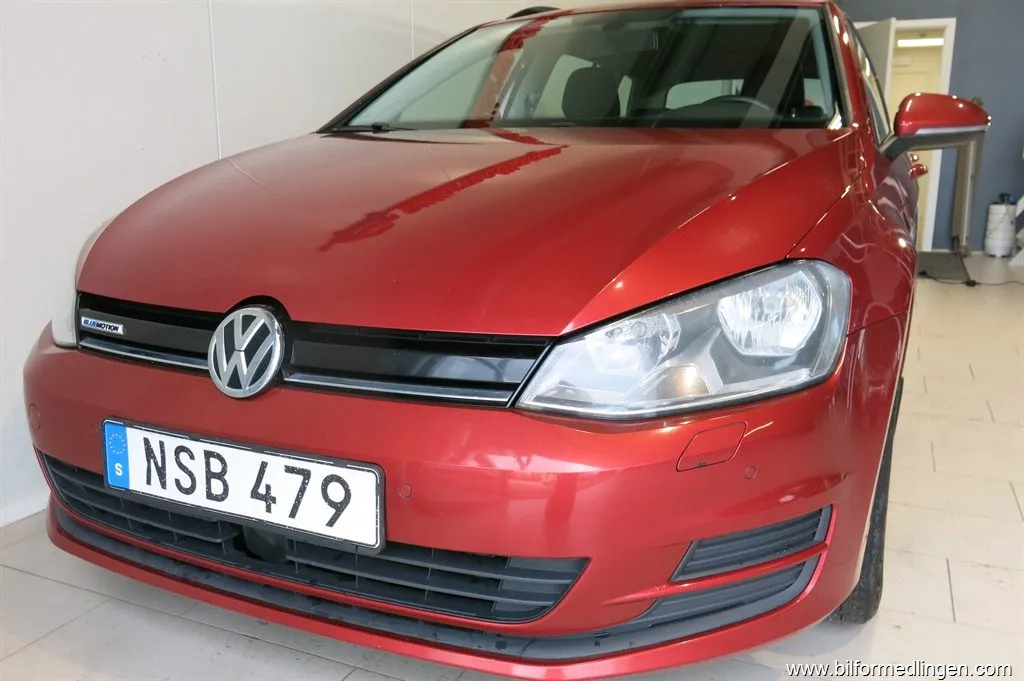 Volkswagen Golf 1.4 TGI BlueMotion Variant 110hk, bild 7 av 12