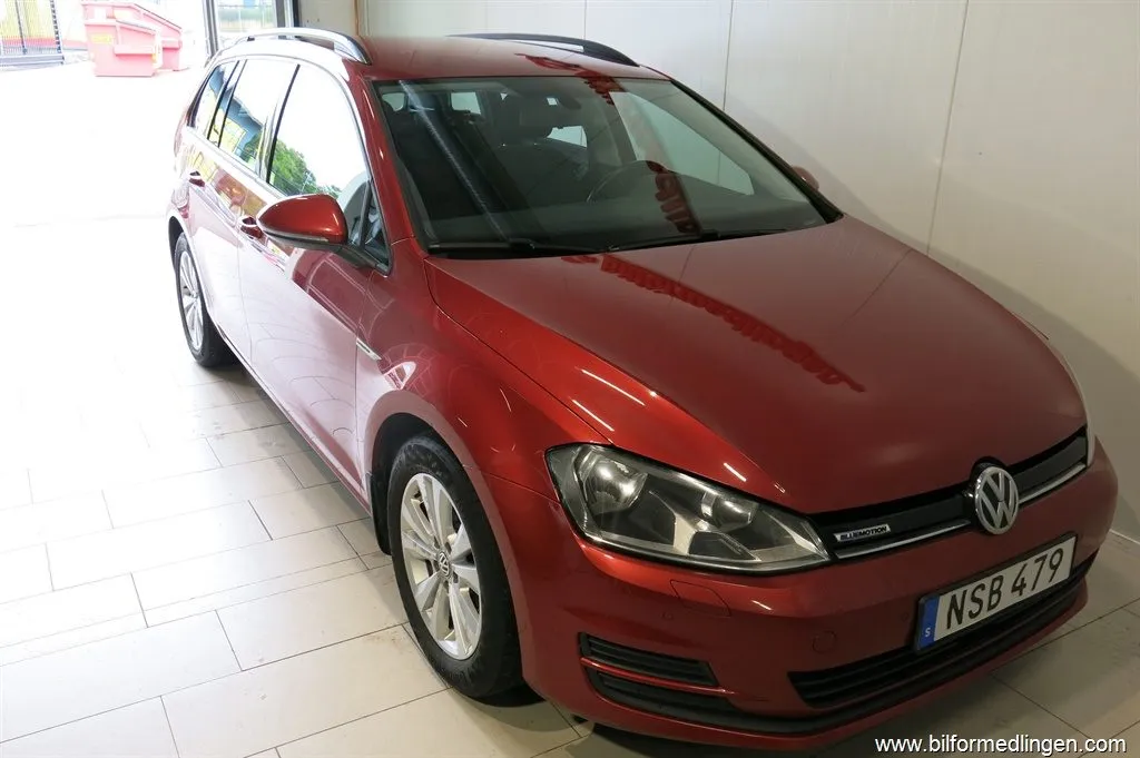 Volkswagen Golf 1.4 TGI BlueMotion Variant 110hk, bild 3 av 12
