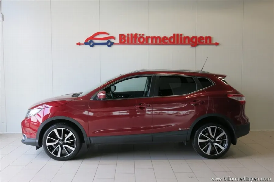Nissan Qashqai 1.6 dCi 130hk Aut. Tekna Navi V-Hjul, bild 1 av 12