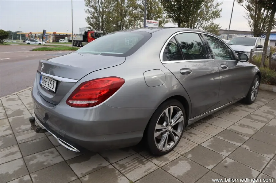 Mercedes-Benz C 220 d Sedan 170hk Svensksåld 1 ägare Dragkrok, bild 8 av 12