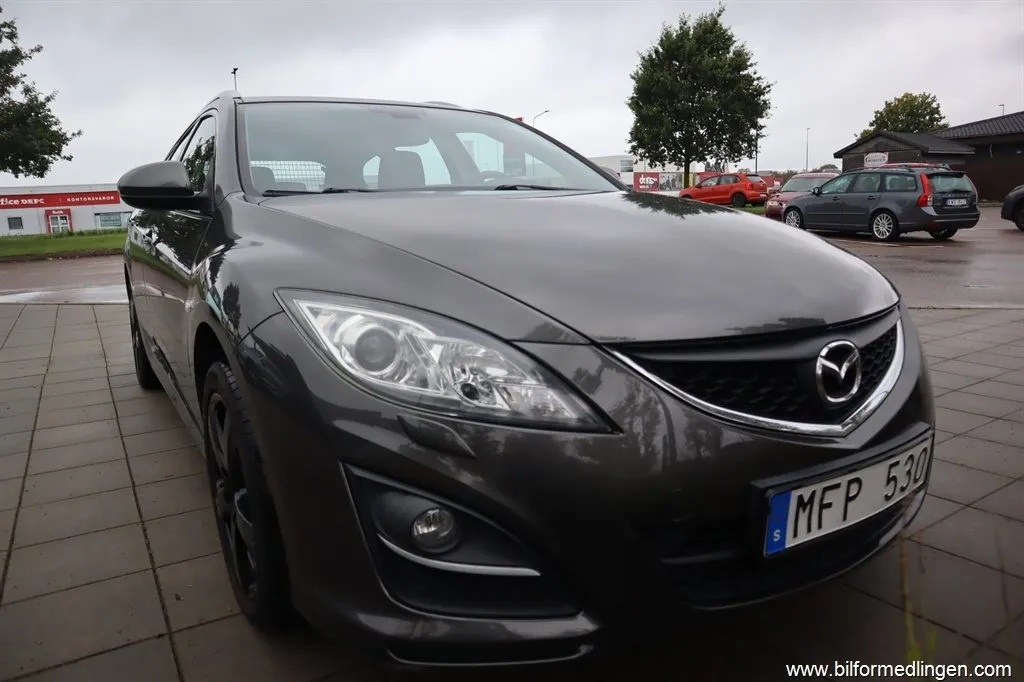 Mazda 6 2.0 MZR-DISI Wagon 155hk Svensksåld V-hjul, bild 3 av 12