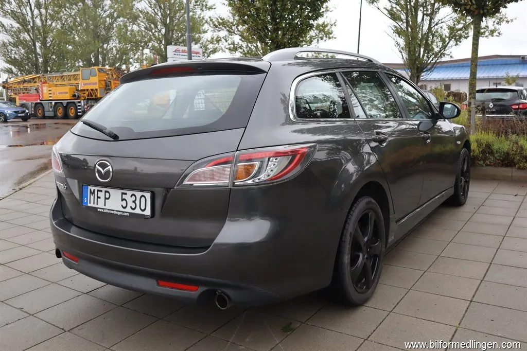 Mazda 6 2.0 MZR-DISI Wagon 155hk Svensksåld V-hjul, bild 5 av 12