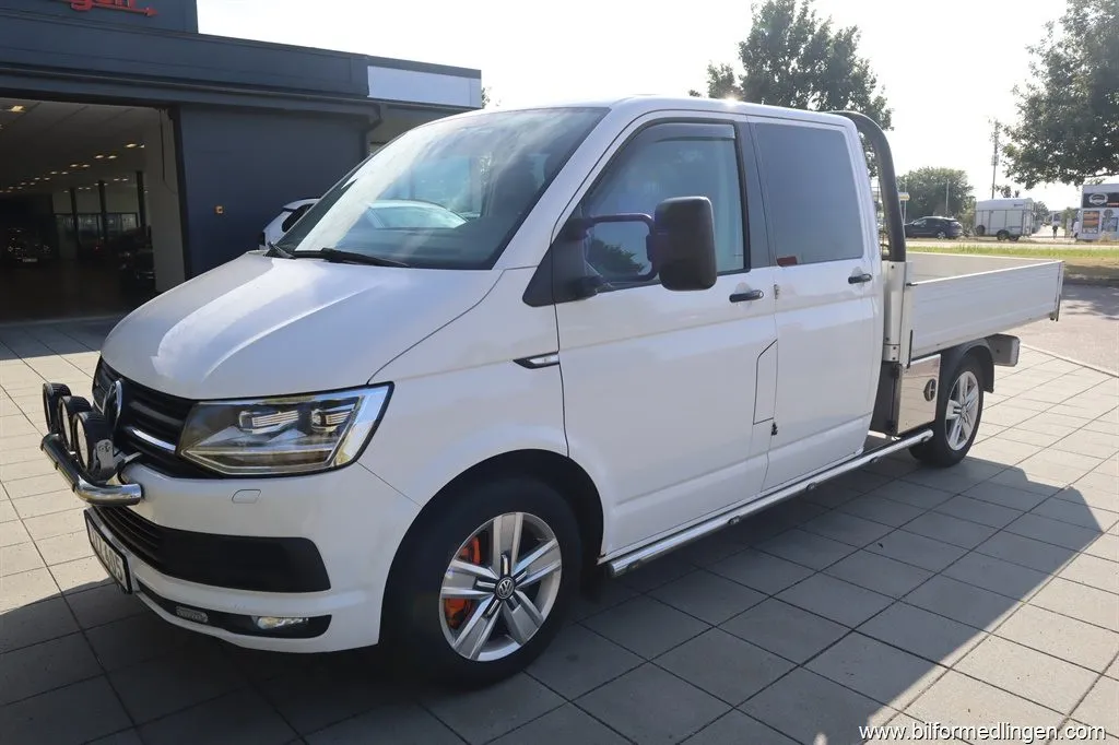 Volkswagen Transporter 2.0 TDI 4Motion Chassi Double Cab T32 204hk, bild 10 av 12