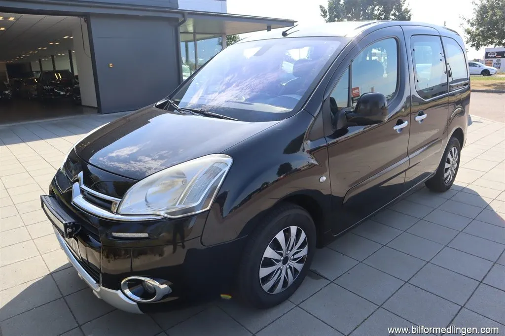 Citroën Berlingo 1.6 HDiF 8v Multispace 92hk Rullstolsramp Automat, bild 2 av 12