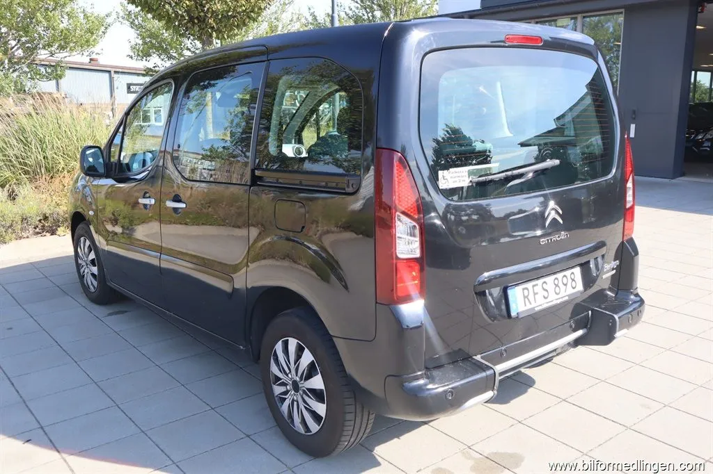 Citroën Berlingo 1.6 HDiF 8v Multispace 92hk Rullstolsramp Automat, bild 10 av 12