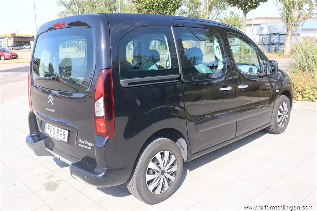 Citroën Berlingo 1.6 HDiF 8v Multispace 92hk Rullstolsramp Automat, bild 8 av 12