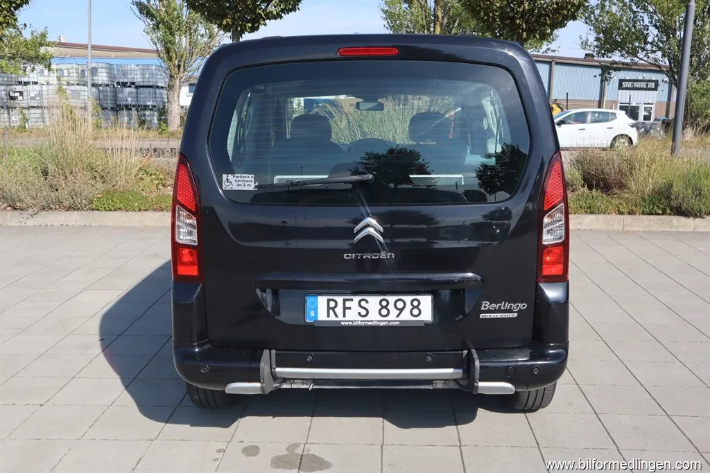 Citroën Berlingo 1.6 HDiF 8v Multispace 92hk Rullstolsramp Automat, bild 9 av 12