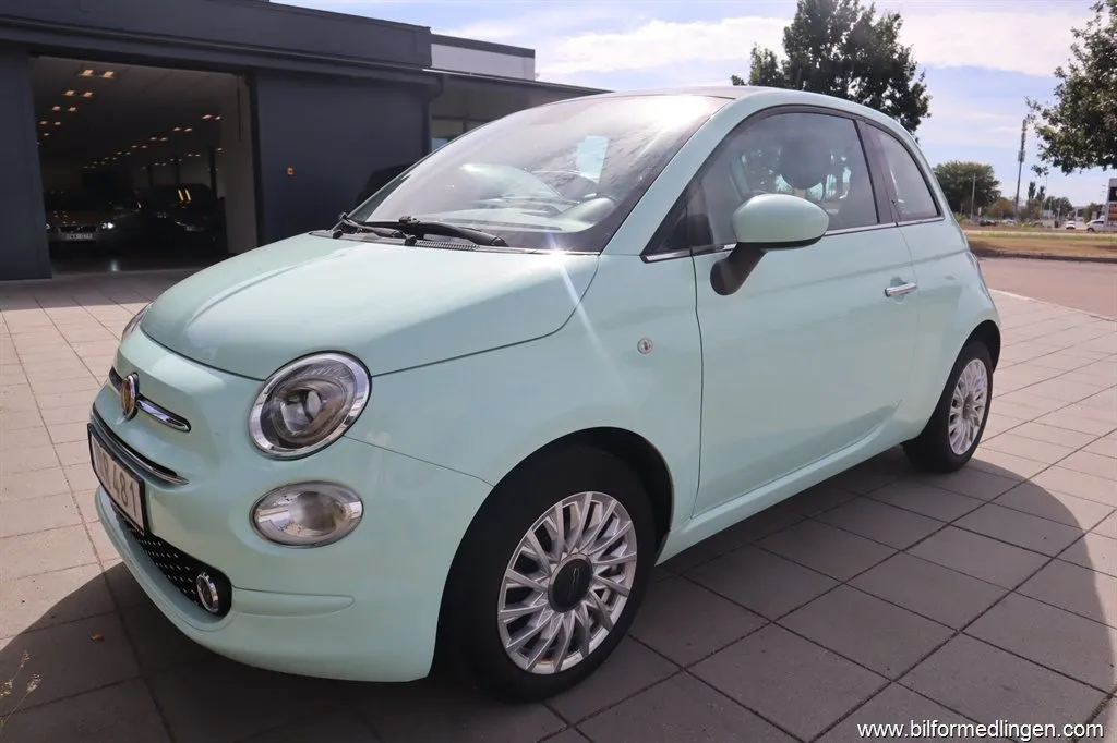 Fiat 500 1.2 8V 69hk Glastak cityservo, bild 2 av 12