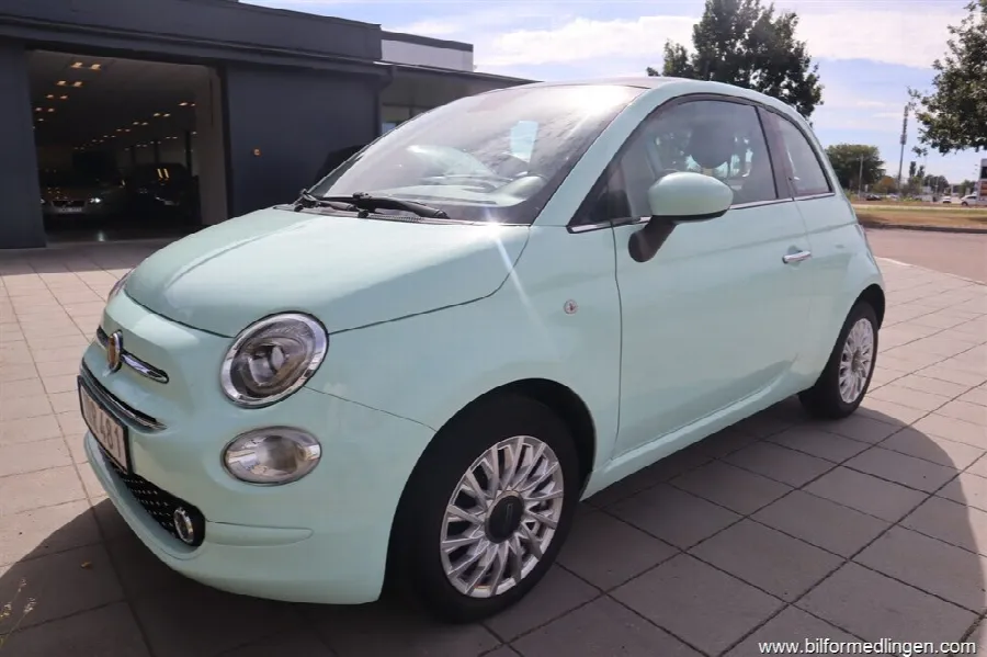 Fiat 500 1.2 8V 69hk Glastak cityservo, bild 2 av 12