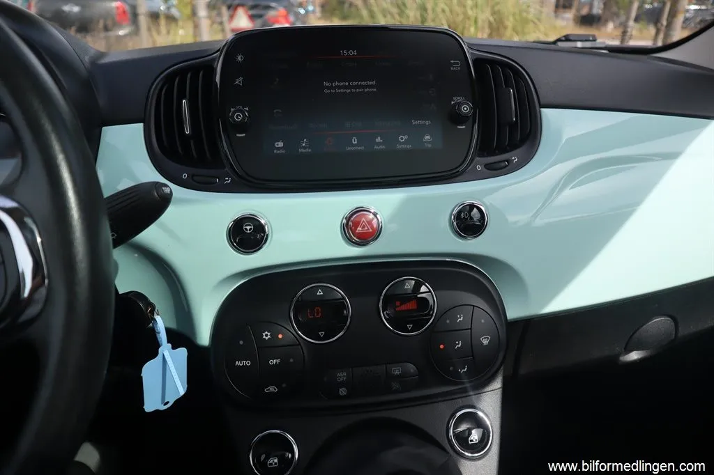 Fiat 500 1.2 8V 69hk Glastak cityservo, bild 11 av 12