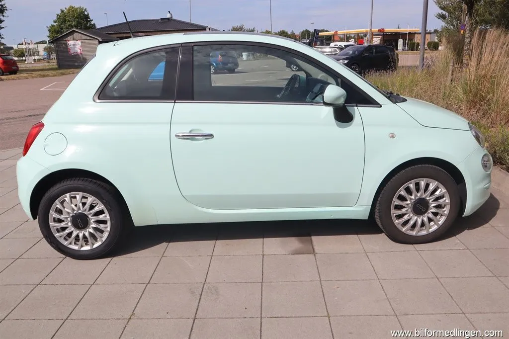 Fiat 500 1.2 8V 69hk Glastak cityservo, bild 6 av 12