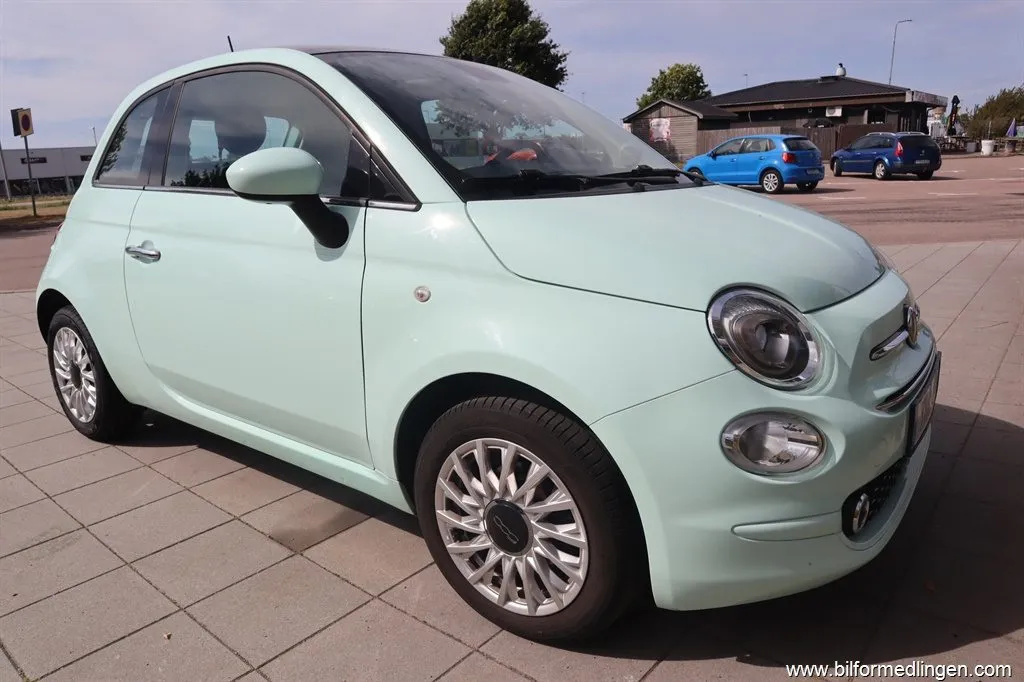 Fiat 500 1.2 8V 69hk Glastak cityservo, bild 5 av 12