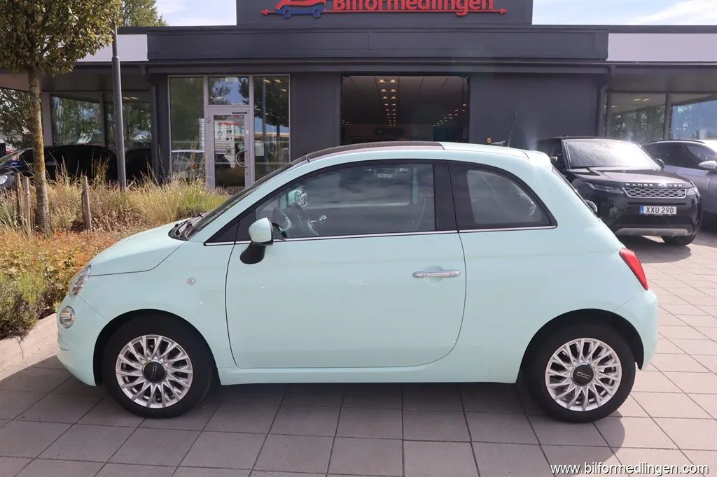 Fiat 500 1.2 8V 69hk Glastak cityservo, bild 1 av 12
