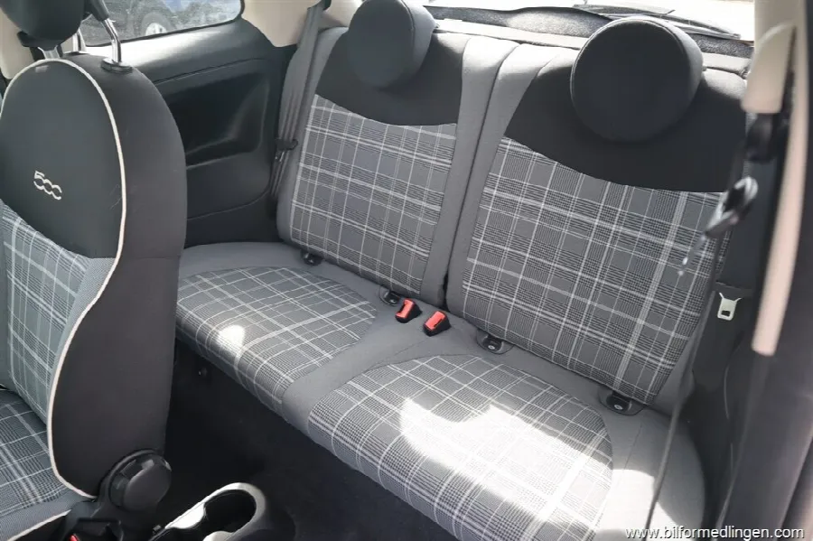 Fiat 500 1.2 8V 69hk Glastak cityservo, bild 4 av 12