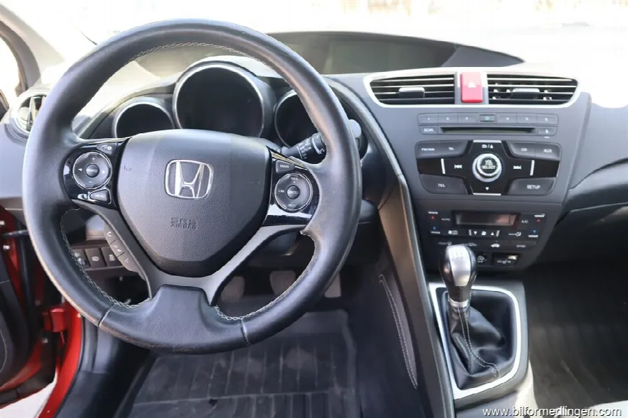 Honda Civic 1.6 i-DTEC Wagon 120hk Sport Dragkrok Svensksåld 1 ägare, bild 3 av 12